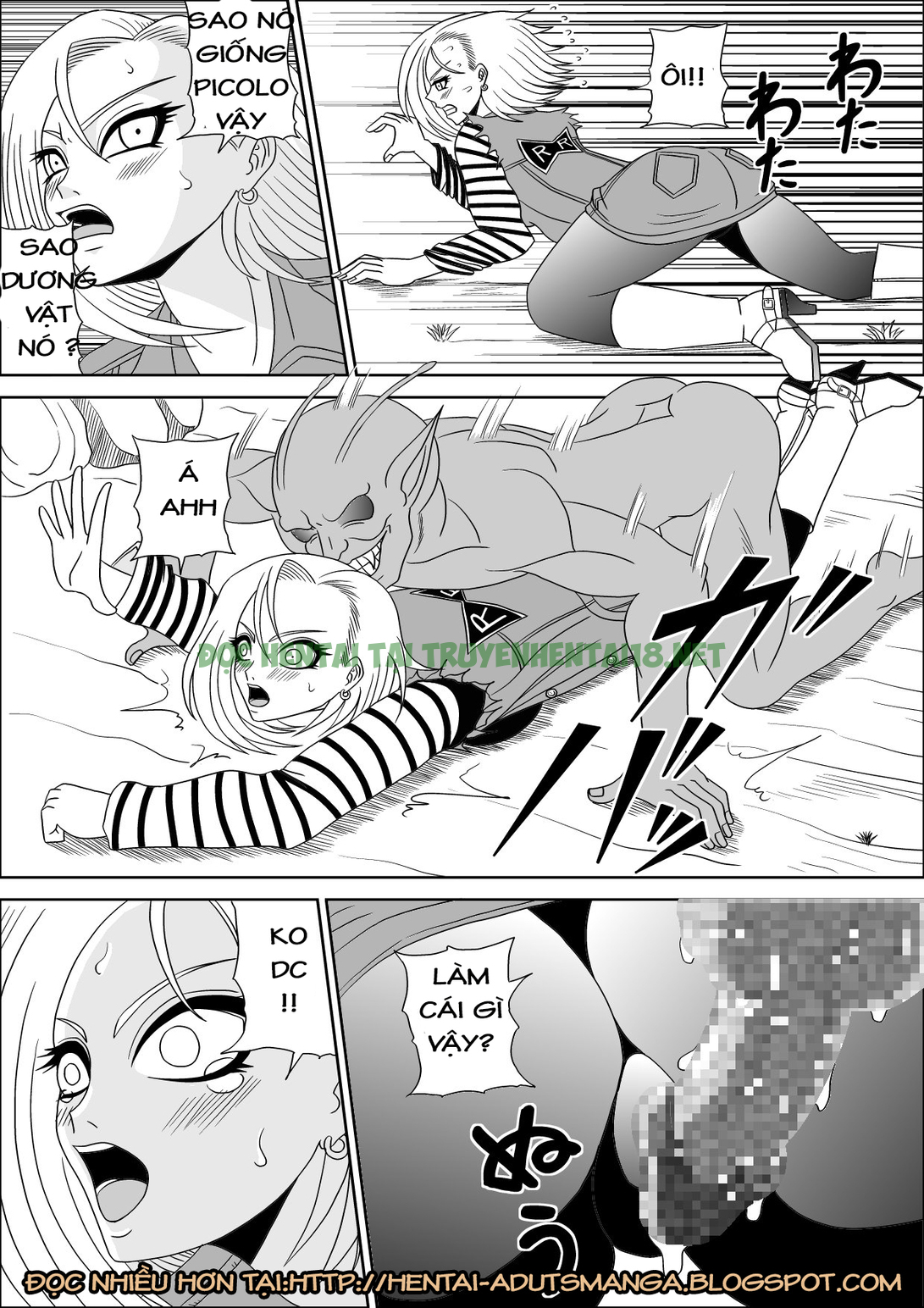 Xem ảnh 4 trong truyện hentai Bé Robot 18 Bị Quái Vật Bắn Tinh Vào Lồn - One Shot - truyenhentai18.pro