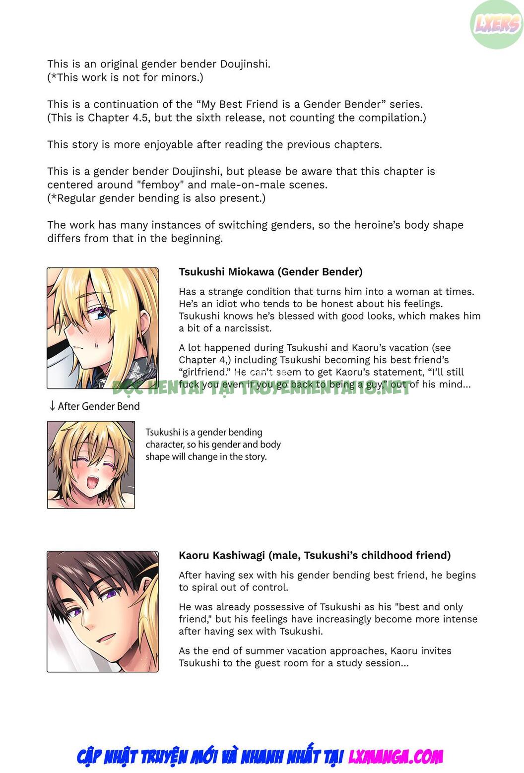 Xem ảnh 4 trong truyện hentai My Best Friend Is A Gender Bender - Chapter 4.5 - truyenhentai18.pro