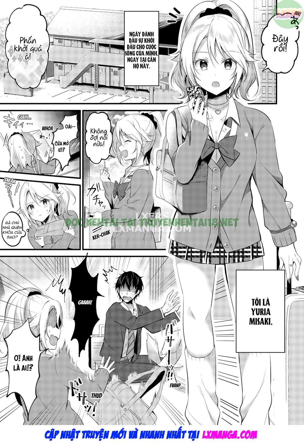 Hình ảnh 5 trong My One Room 35000 Yen Apartment Comes With A Highschool GAL - Chapter 1 - Hentaimanhwa.net
