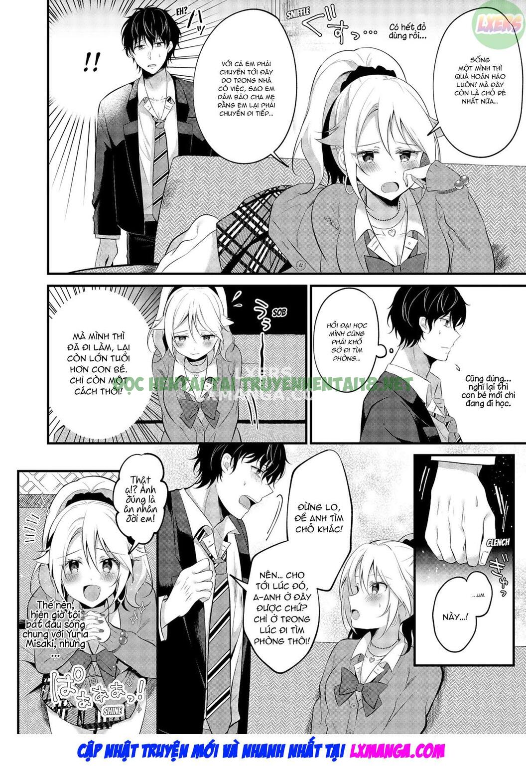 Hình ảnh 8 trong My One Room 35000 Yen Apartment Comes With A Highschool GAL - Chapter 1 - Hentaimanhwa.net