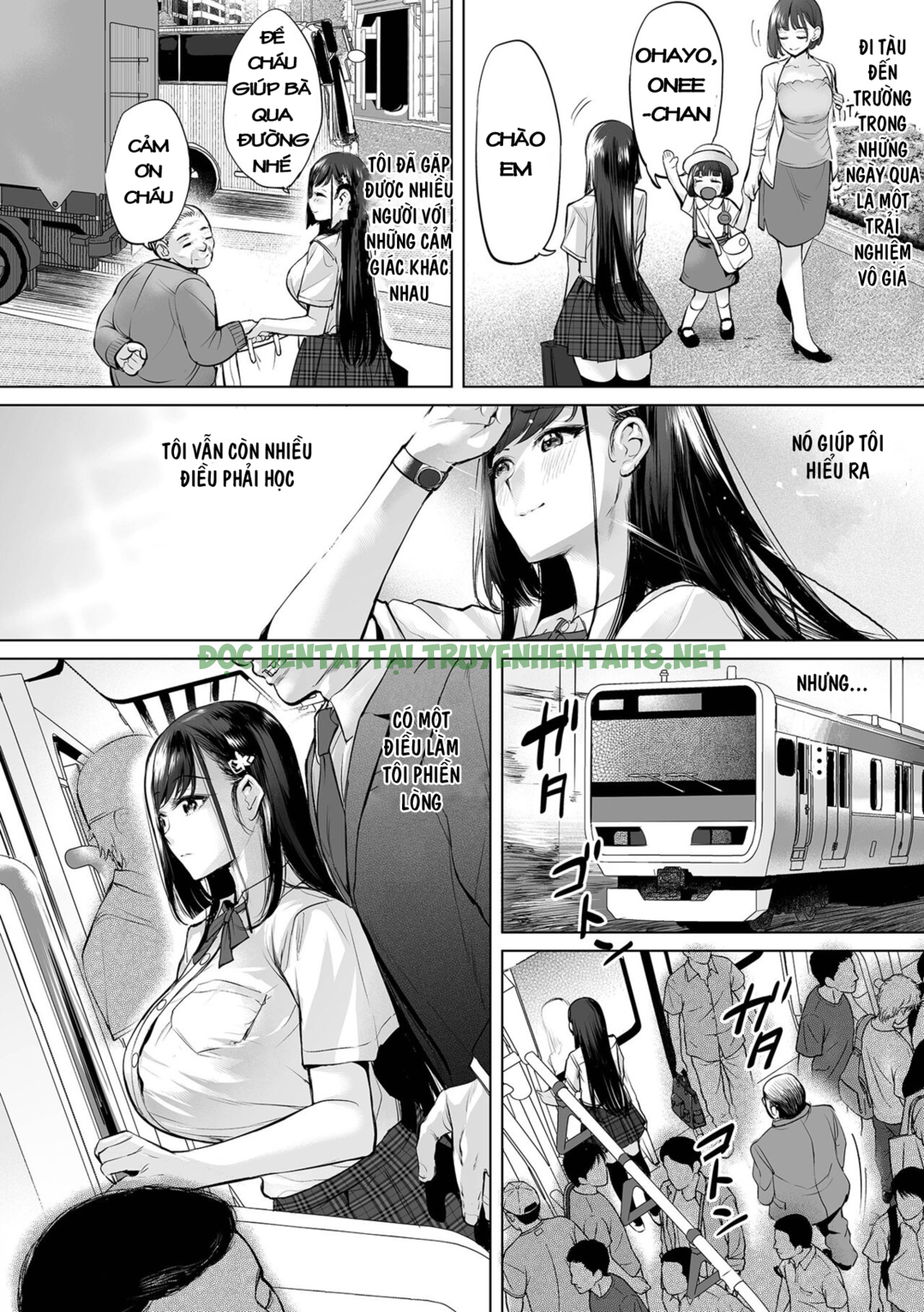 Xem ảnh 6 trong truyện hentai Ojou-sama Chikan Train - One Shot - truyenhentai18.pro