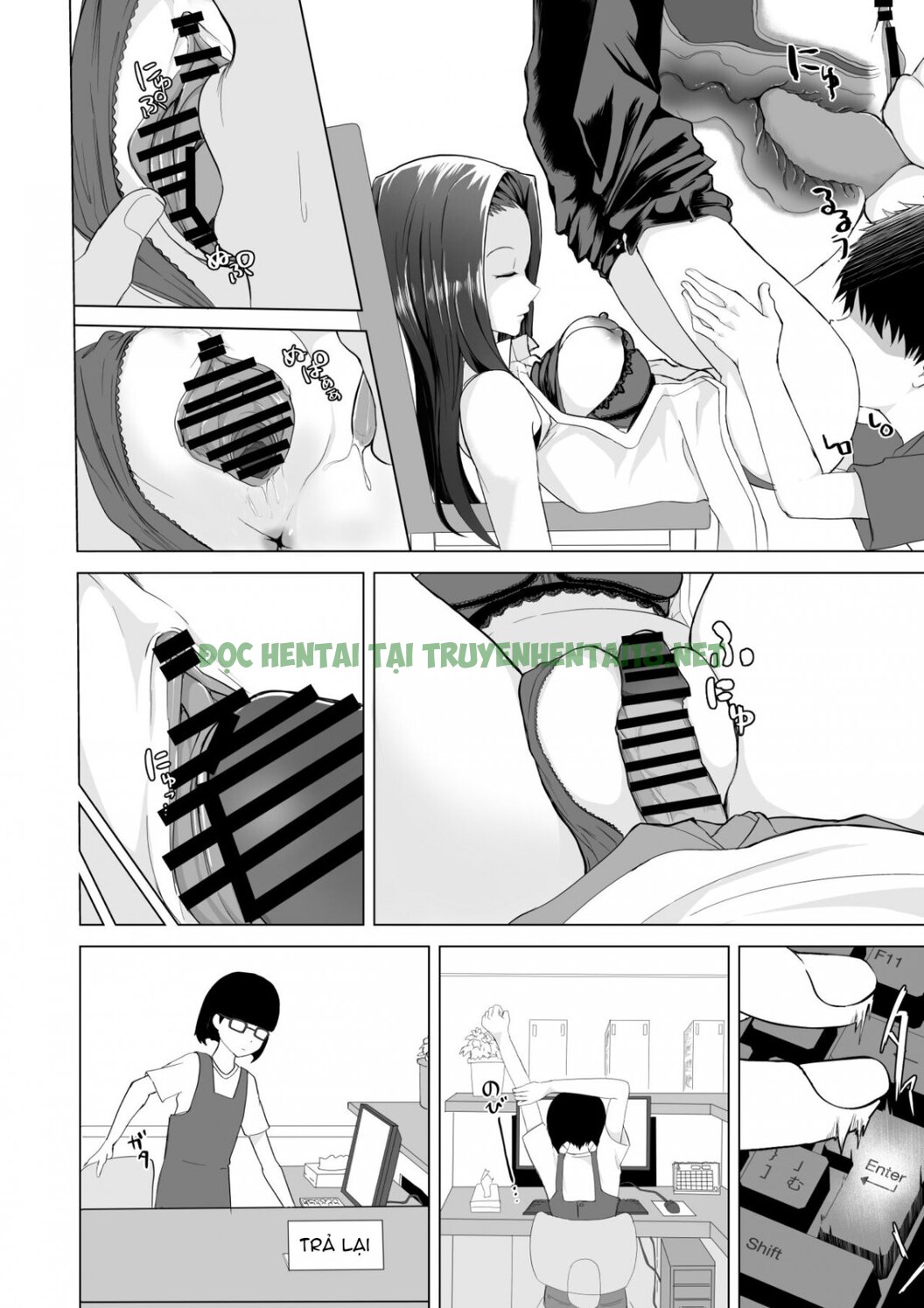 Xem ảnh 6 trong truyện hentai Okinai Ko [Toshokan] - One Shot - truyenhentai18.pro