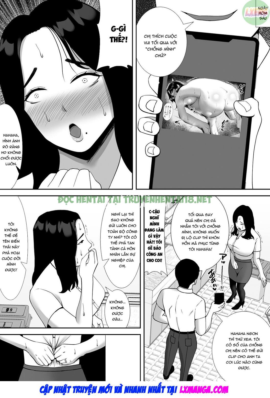 Xem ảnh 8 trong truyện hentai Nữ Sếp Đã Kết Hôn Phải Khuất Phục Trước Con Cặc Của Nhân Viên Cấp Thấp - One Shot - truyenhentai18.pro