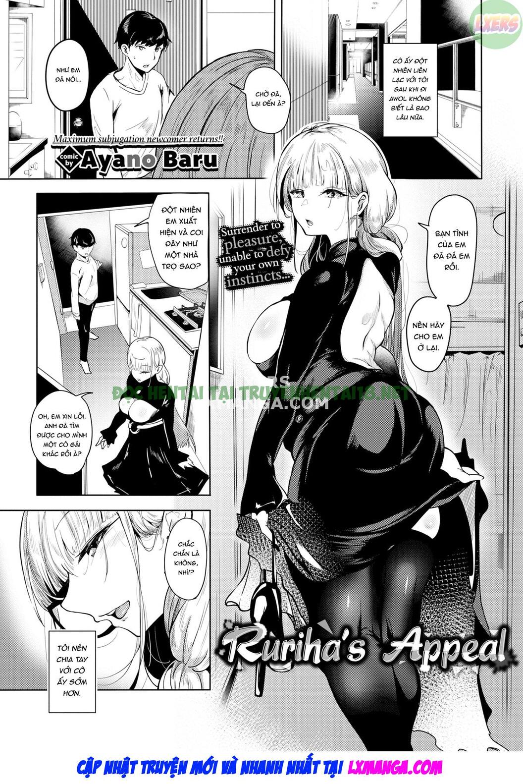 Xem ảnh 3 trong truyện hentai Ruriha's Appeal - One Shot - truyenhentai18.pro