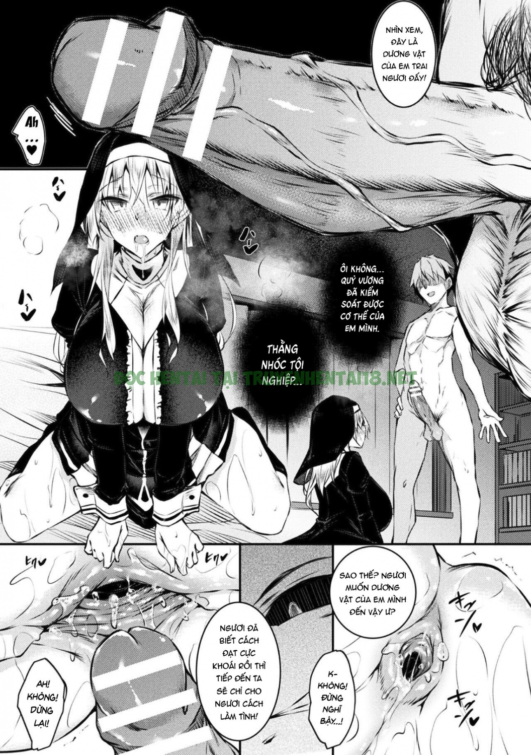 Xem ảnh 9 trong truyện hentai Seijo Daraku Fallen Holy Woman - One Shot - truyenhentai18.pro