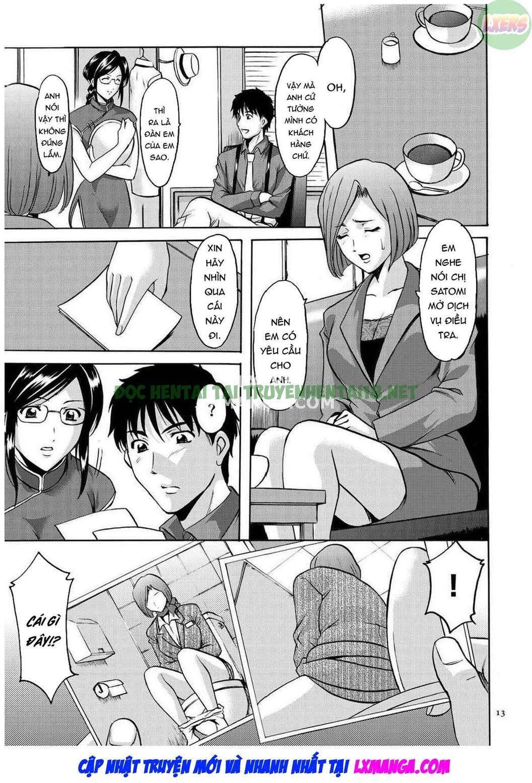 Xem ảnh 14 trong truyện hentai Sennyu Tsuma Satomi Kiroku - Chapter 1 - truyenhentai18.pro