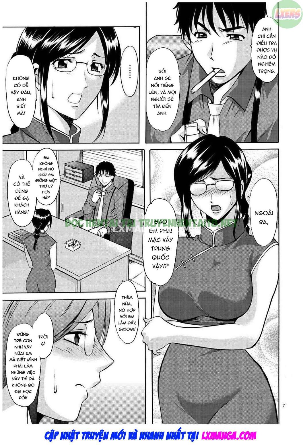 Xem ảnh 8 trong truyện hentai Sennyu Tsuma Satomi Kiroku - Chapter 1 - truyenhentai18.pro