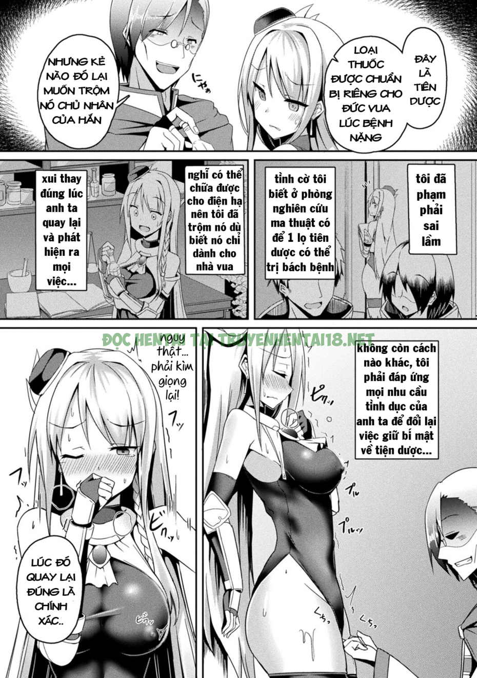 Xem ảnh 4 trong truyện hentai Shangri-La No Kumotsu - Onna Kishi Reizoku Tan - Chapter 5 - truyenhentai18.pro