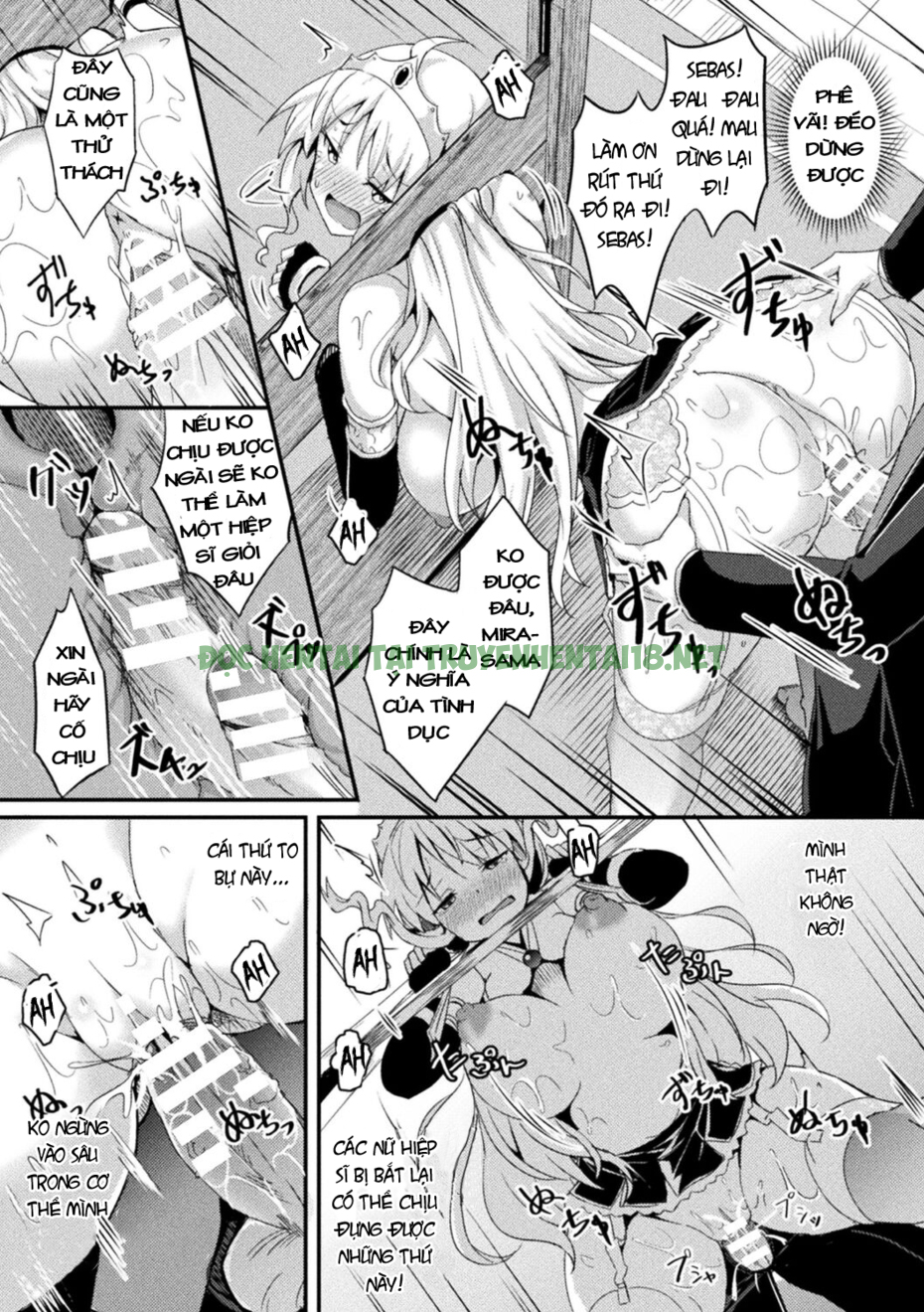 Xem ảnh 12 trong truyện hentai Shangri-La No Kumotsu - Onna Kishi Reizoku Tan - Chapter 6 - truyenhentai18.pro