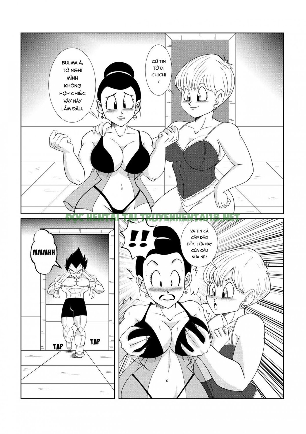 Xem ảnh 3 trong truyện hentai Chichi và Bulma Chia Sẻ Chồng - One Shot - truyenhentai18.pro