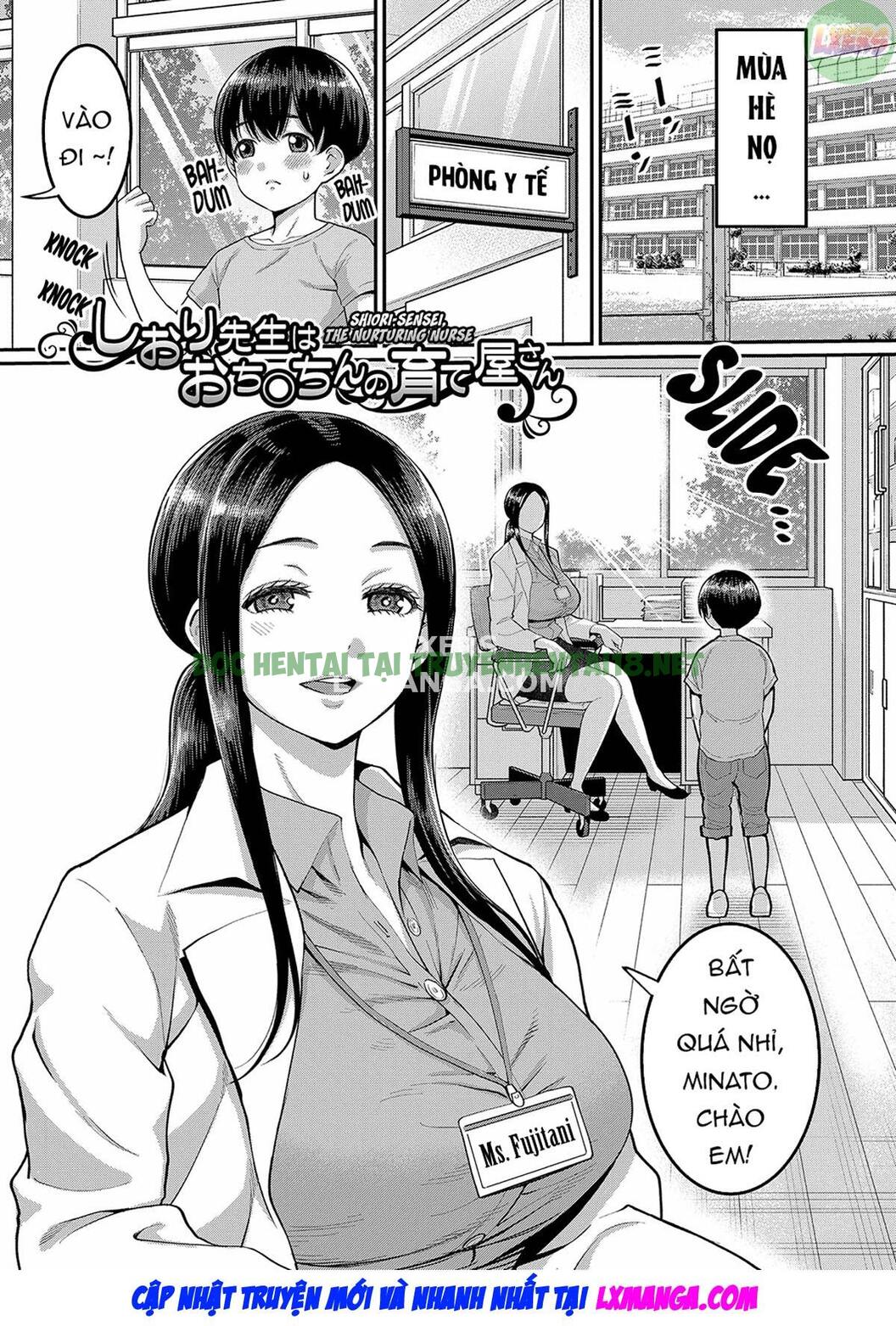 Xem ảnh 5 trong truyện hentai Shiori-Sensei, The Nurturing Nurse Collection - Chapter 1 - truyenhentai18.pro