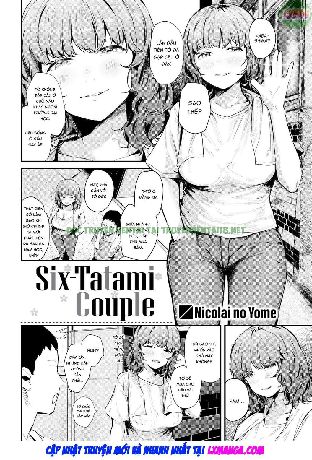 Hình ảnh 4 trong Six-Tatami Couple - One Shot - Hentaimanhwa.net