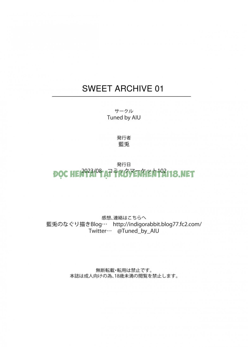 Hình ảnh 15 trong SWEET ARCHIVE 01 - One Shot - Hentaimanhwa.net