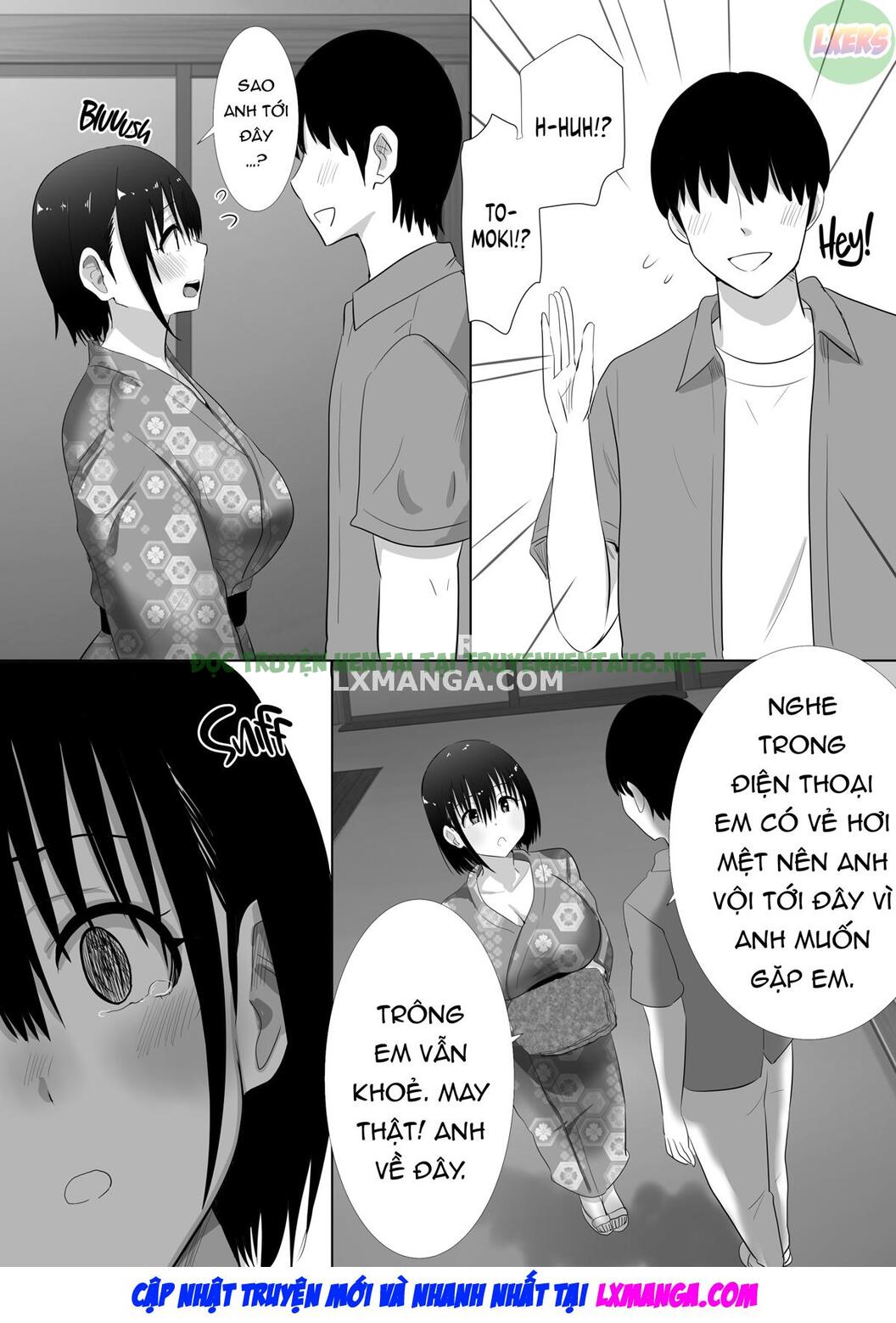 Hình ảnh 15 trong Taken At The Hot Spring - My Busty Honey And Her Pal's Hung Boyfriend - Chapter 2 END - Hentaimanhwa.net