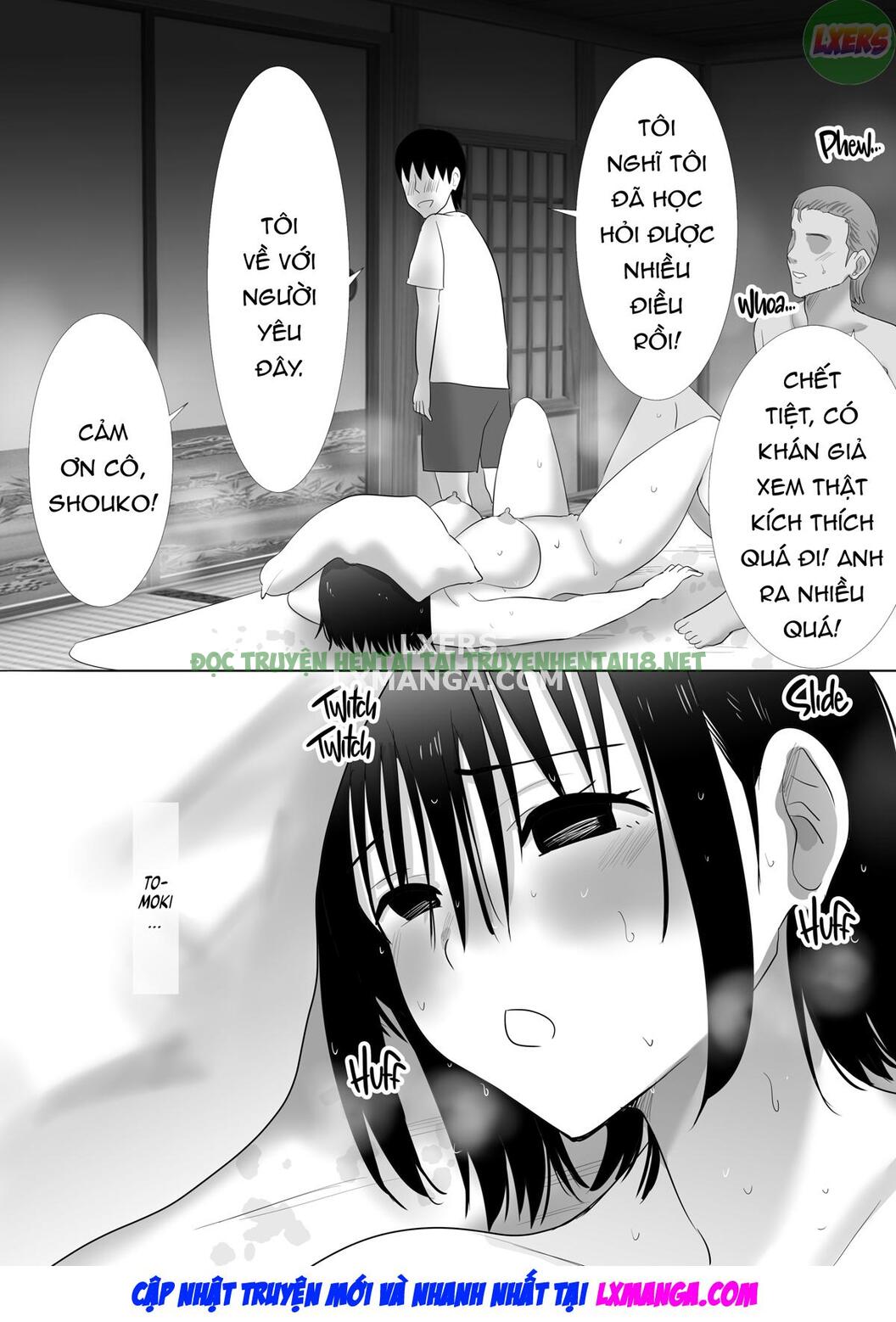 Hình ảnh 36 trong Taken At The Hot Spring - My Busty Honey And Her Pal's Hung Boyfriend - Chapter 2 END - Hentaimanhwa.net