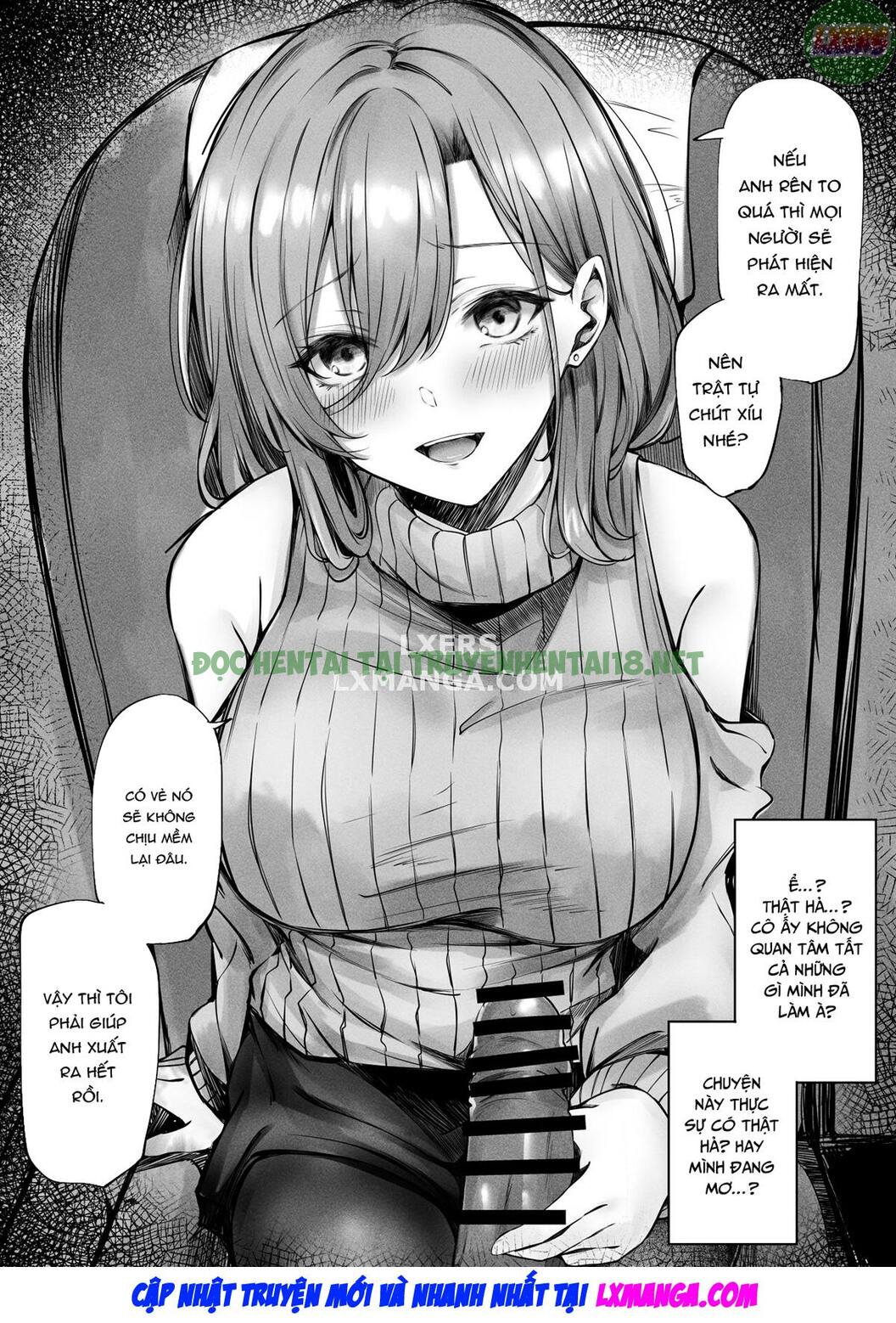 Hình ảnh 14 trong The Lady Next To Me Was Too Lewd I Masturbated And She Secretly Helped Me Out - One Shot - Hentaimanhwa.net