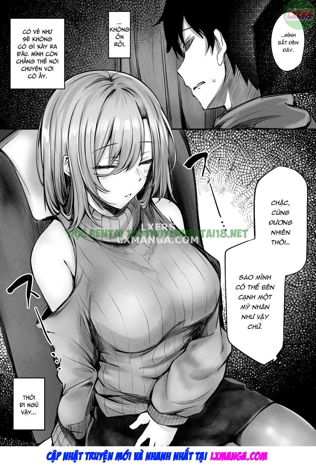 Hình ảnh 9 trong The Lady Next To Me Was Too Lewd I Masturbated And She Secretly Helped Me Out - One Shot - Hentaimanhwa.net