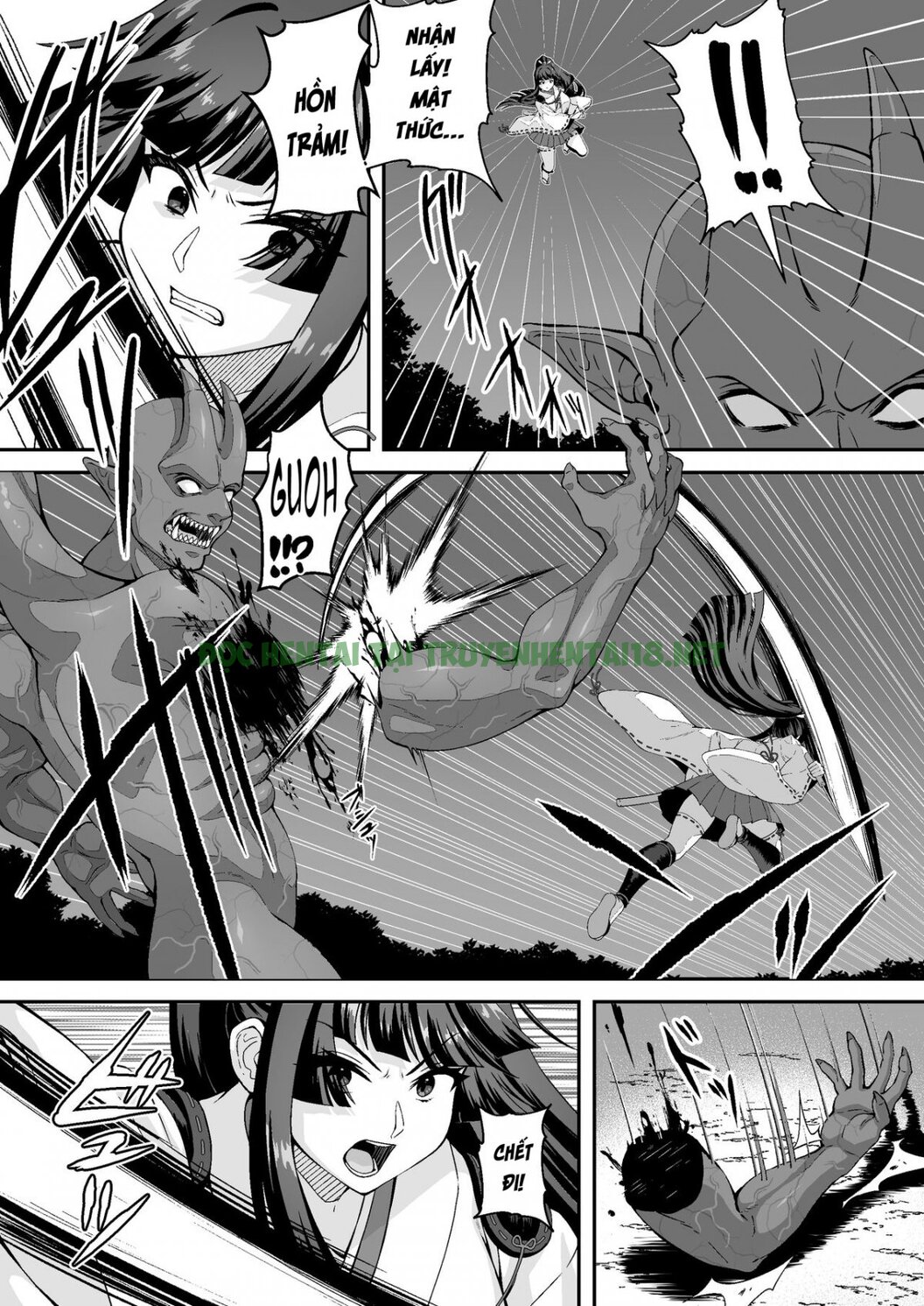 Hình ảnh 15 trong The Master Demon Exorcist Doesn't Succumb To Tentacle Demon - One Shot - Hentaimanhwa.net
