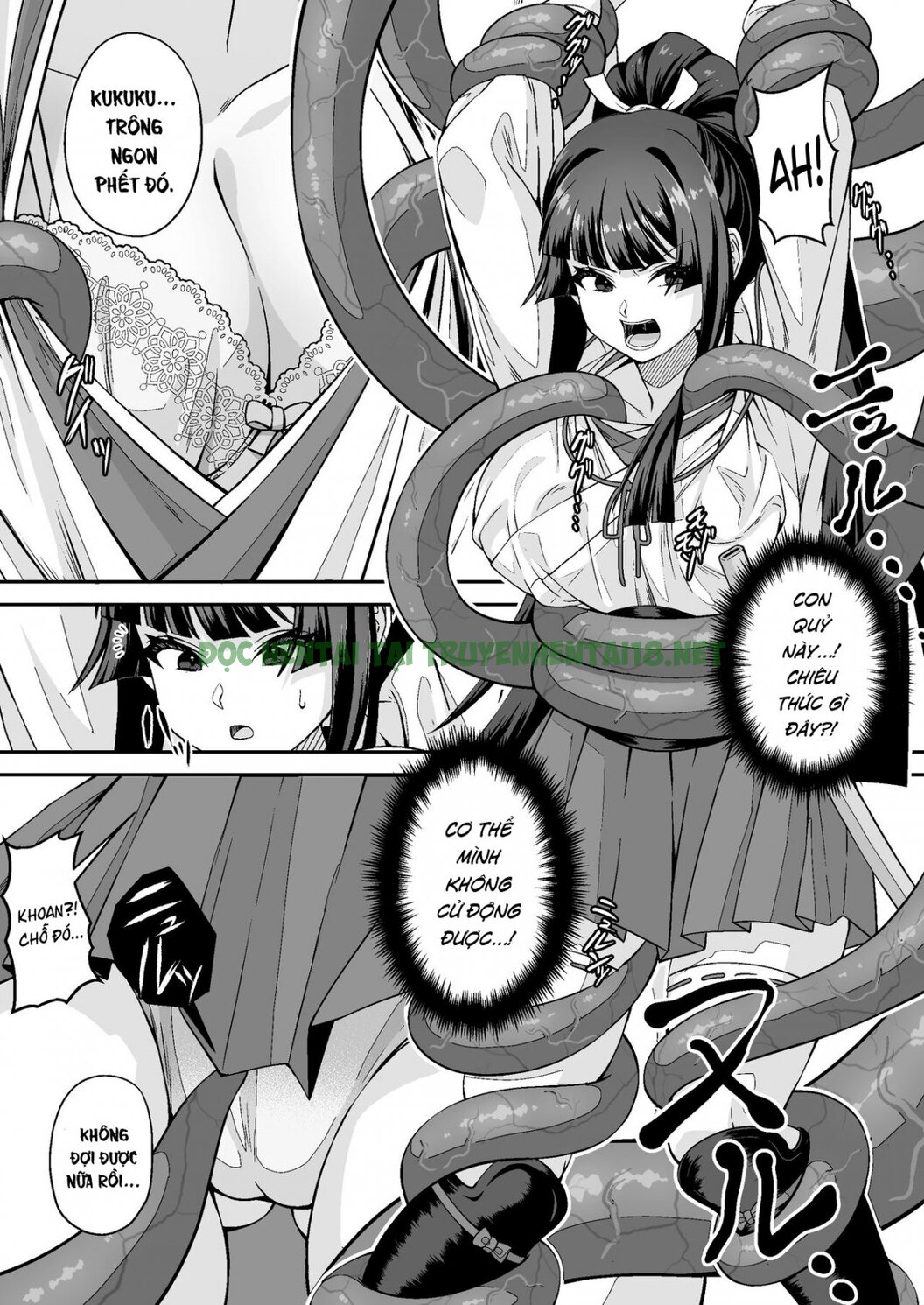 Hình ảnh 17 trong The Master Demon Exorcist Doesn't Succumb To Tentacle Demon - One Shot - Hentaimanhwa.net