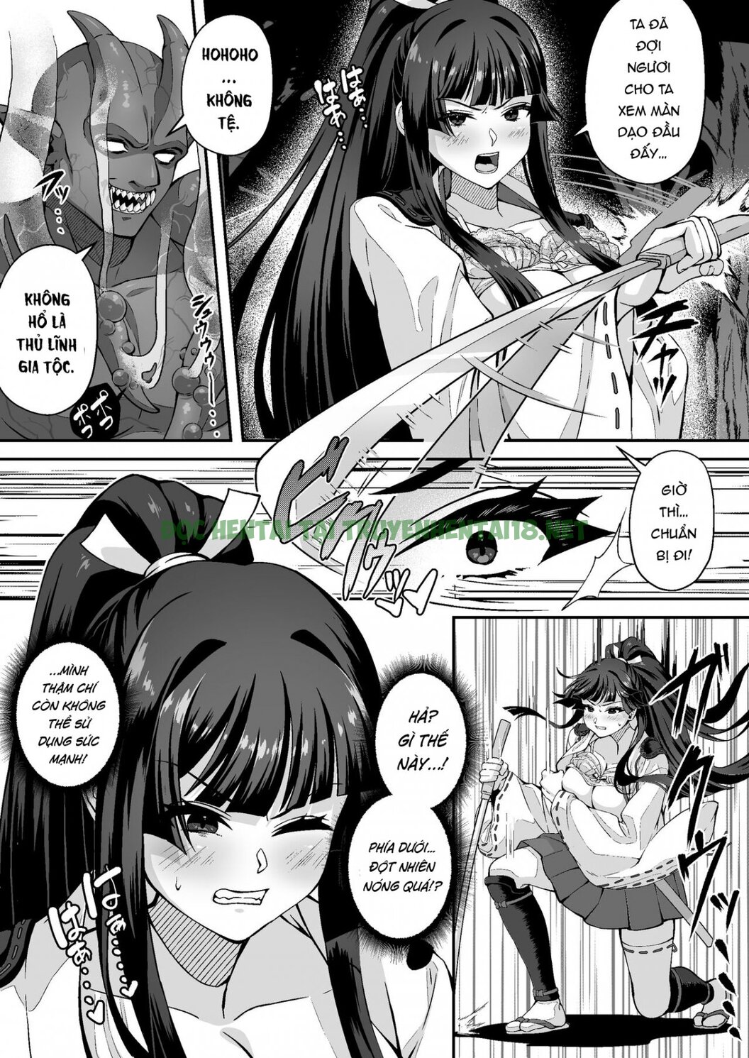 Hình ảnh 24 trong The Master Demon Exorcist Doesn't Succumb To Tentacle Demon - One Shot