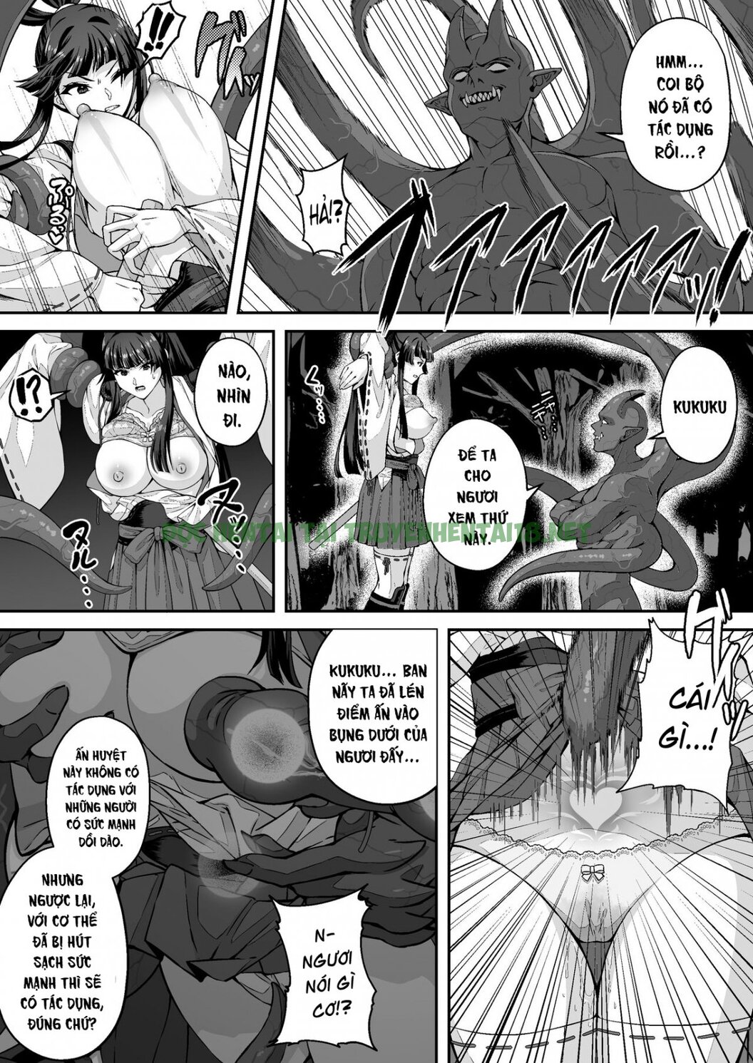 Hình ảnh 25 trong The Master Demon Exorcist Doesn't Succumb To Tentacle Demon - One Shot