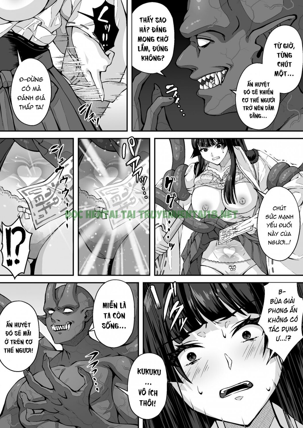 Hình ảnh 26 trong The Master Demon Exorcist Doesn't Succumb To Tentacle Demon - One Shot - Hentaimanhwa.net