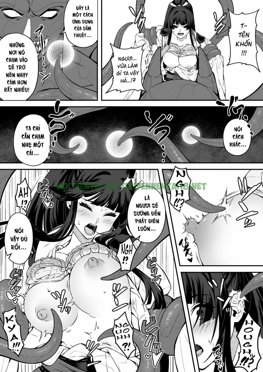 Hình ảnh 28 trong The Master Demon Exorcist Doesn't Succumb To Tentacle Demon - One Shot