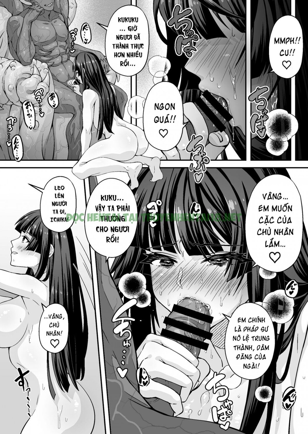Hình ảnh 59 trong The Master Demon Exorcist Doesn't Succumb To Tentacle Demon - One Shot - Hentaimanhwa.net