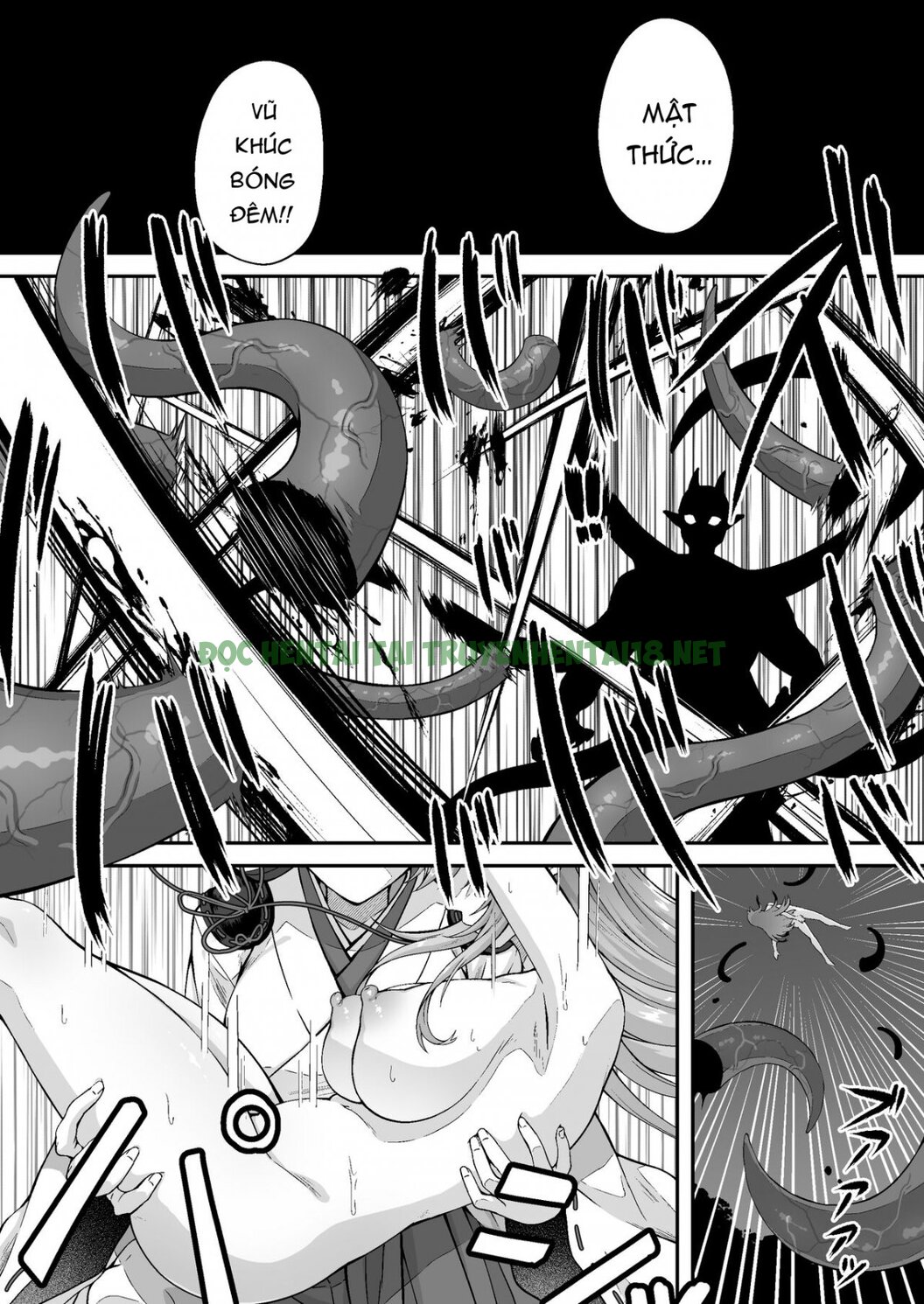 Hình ảnh 9 trong The Master Demon Exorcist Doesn't Succumb To Tentacle Demon - One Shot - Hentaimanhwa.net