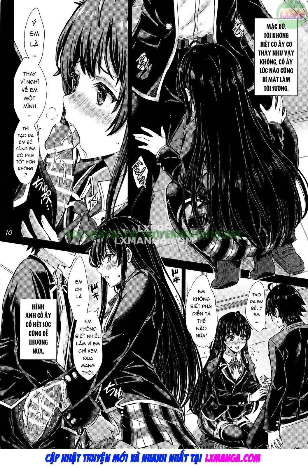 Xem ảnh 11 trong truyện hentai The Naughty Secrets Of The Yukinoshita Sisters - One Shot - Truyenhentai18.net