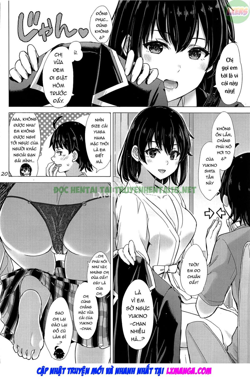 Xem ảnh 21 trong truyện hentai The Naughty Secrets Of The Yukinoshita Sisters - One Shot - Truyenhentai18.net