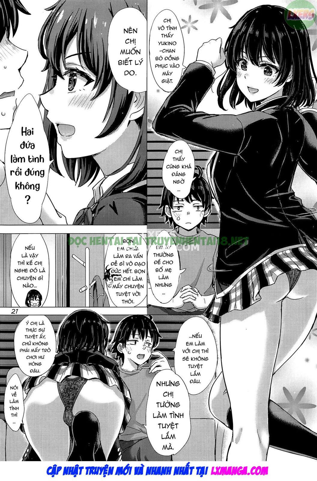 Xem ảnh 22 trong truyện hentai The Naughty Secrets Of The Yukinoshita Sisters - One Shot - Truyenhentai18.net