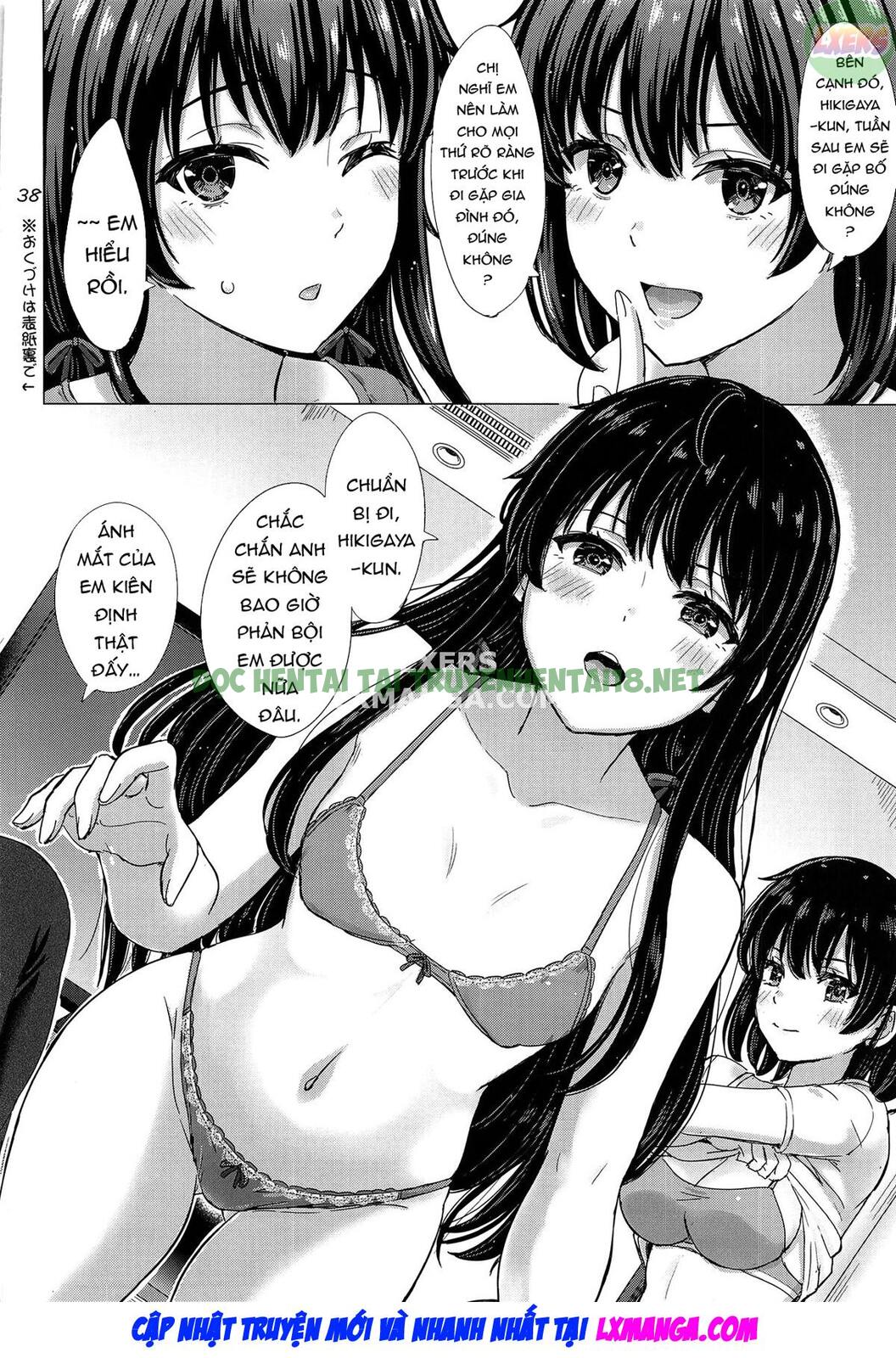 Xem ảnh 39 trong truyện hentai The Naughty Secrets Of The Yukinoshita Sisters - One Shot - Truyenhentai18.net
