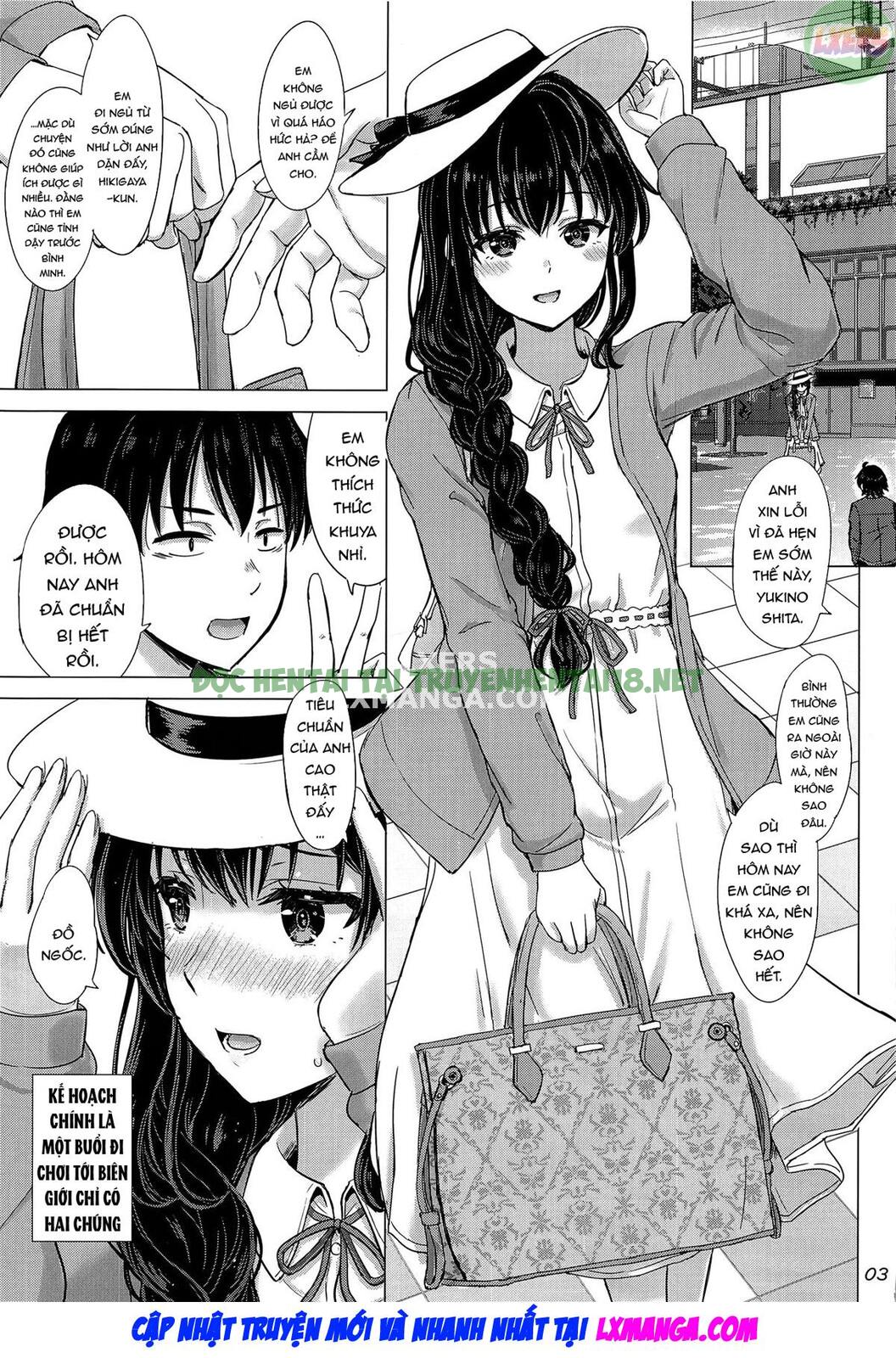 Xem ảnh 4 trong truyện hentai The Naughty Secrets Of The Yukinoshita Sisters - One Shot - Truyenhentai18.net