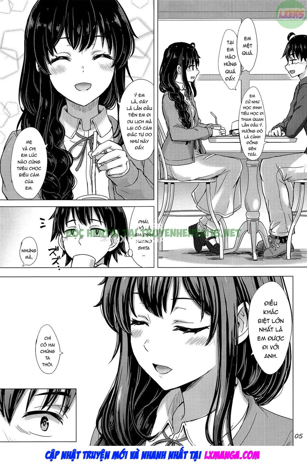 Xem ảnh 6 trong truyện hentai The Naughty Secrets Of The Yukinoshita Sisters - One Shot - Truyenhentai18.net