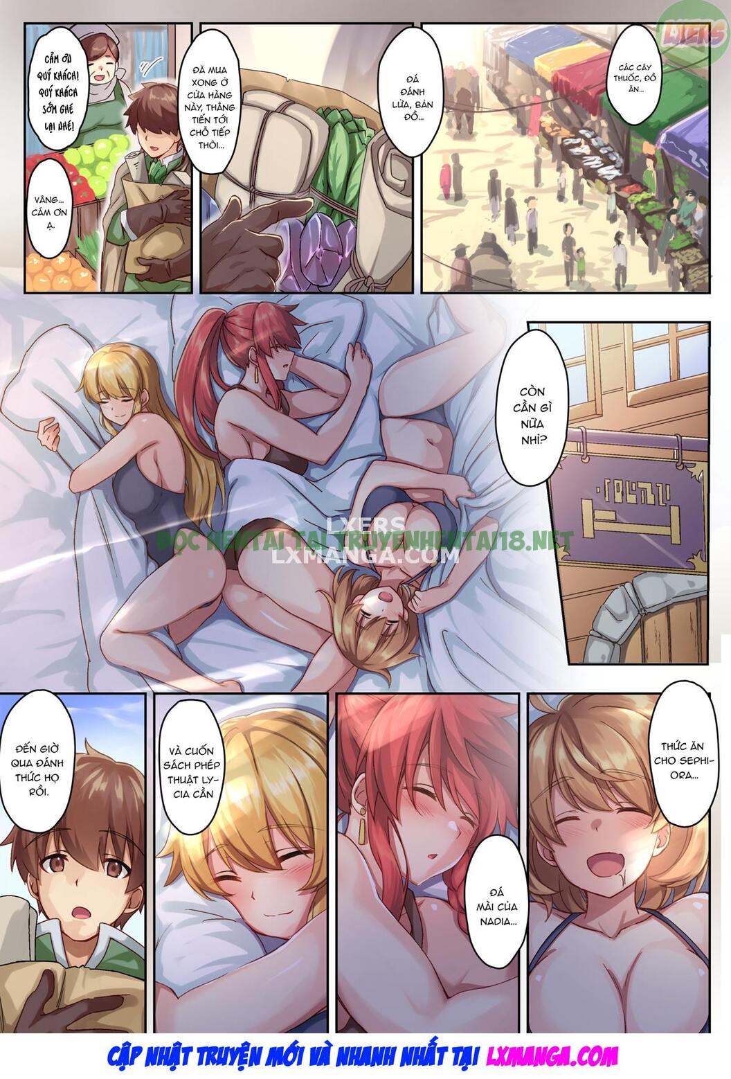 Xem ảnh 4 trong truyện hentai The Only Man In An All-Girls Party - One Shot - truyenhentai18.pro