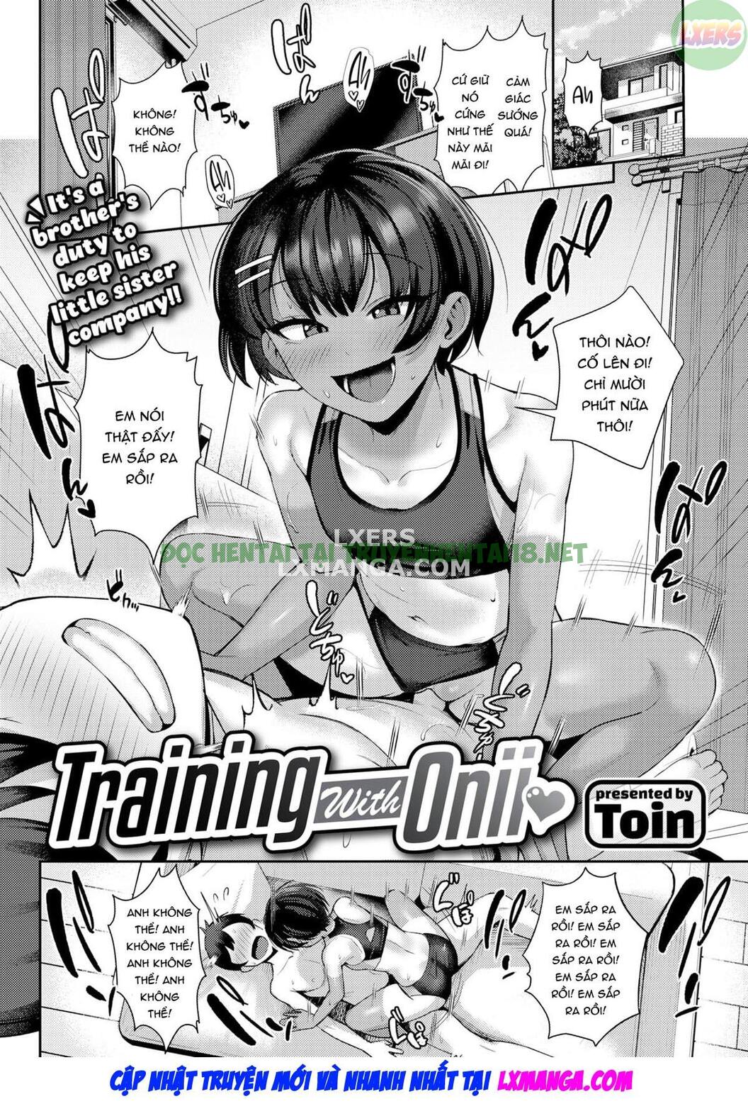 Xem ảnh 3 trong truyện hentai Training With Onii - One Shot - Truyenhentai18.net