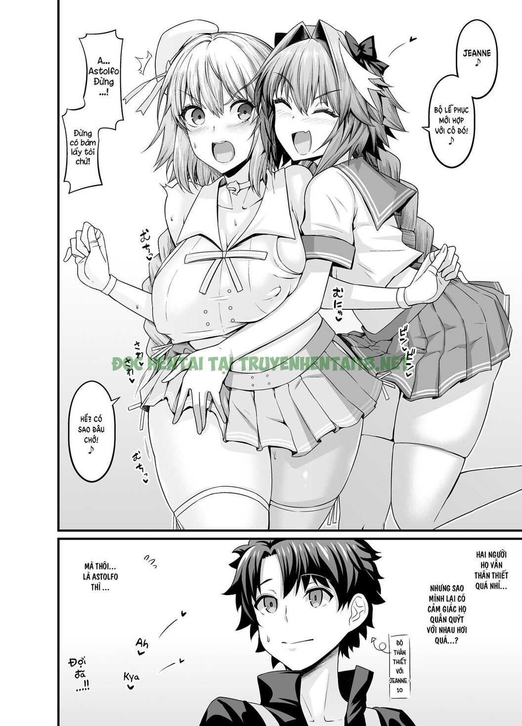 Xem ảnh 0 trong truyện hentai Tuyển Tập Fate Ankoman - Astolfo, Jeanne to Nakayoku suru - truyenhentai18.pro