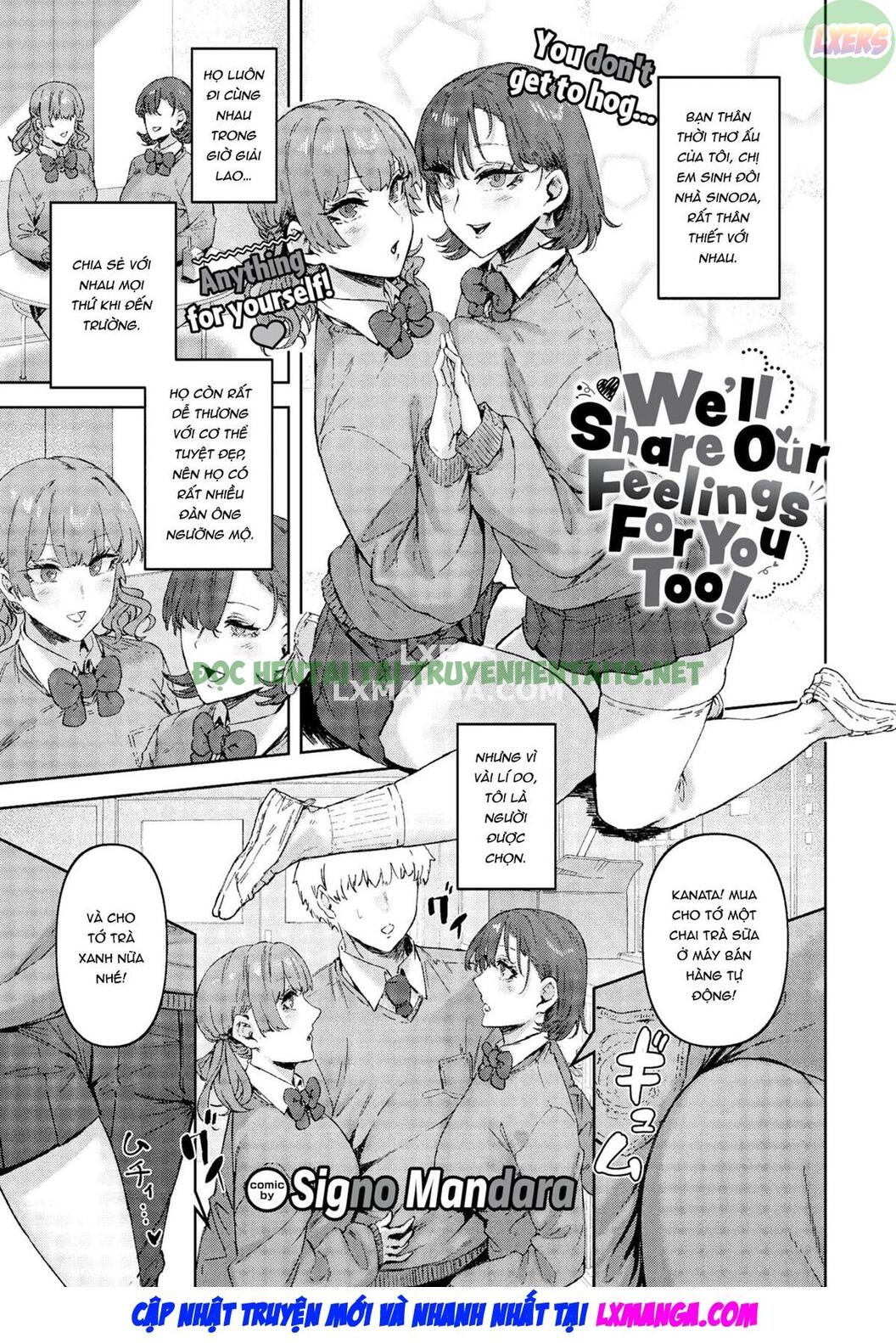 Hình ảnh 3 trong We'll Share Our Feelings For You Too - One Shot - Hentaimanhwa.net