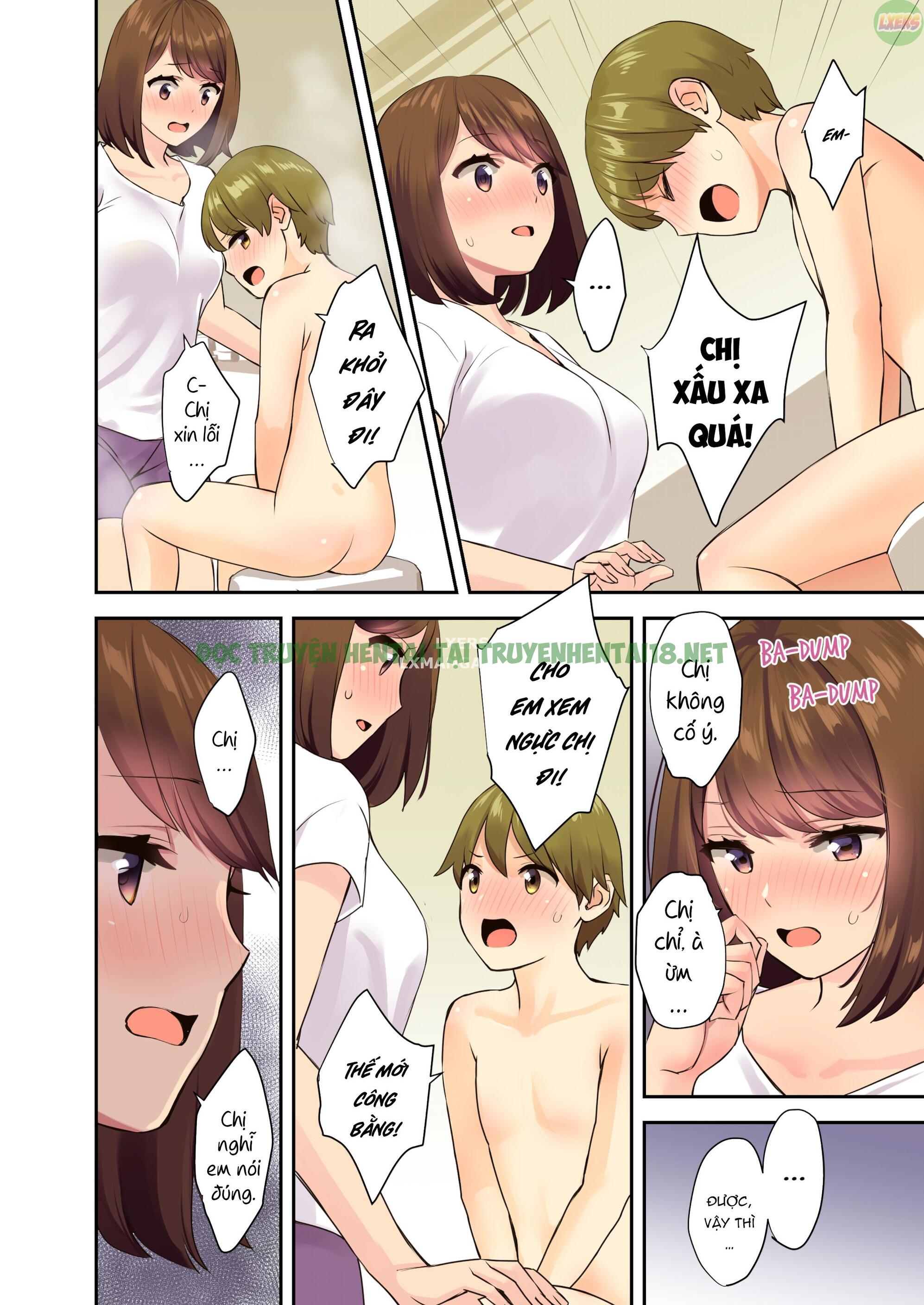 Xem ảnh 8 trong truyện hentai Khi Bố Mẹ Không Ở Nhà Em Học Cách Bắn Tinh - One Shot - truyenhentai18.pro