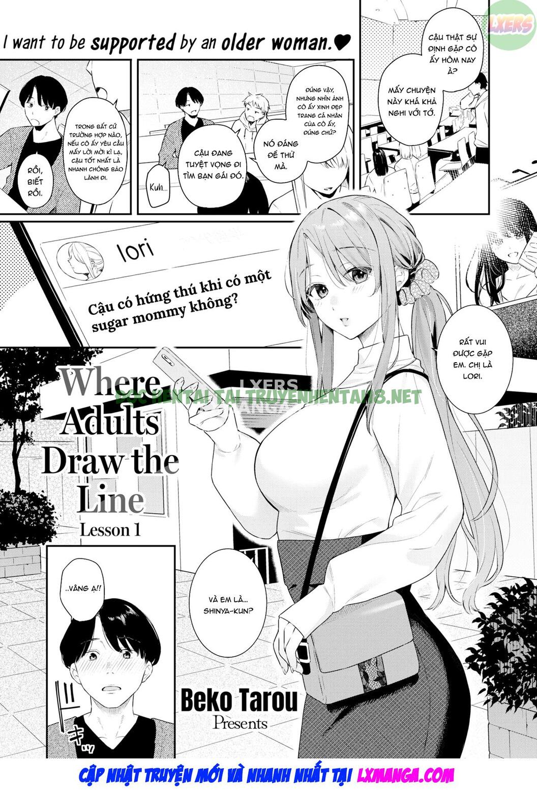 Xem ảnh 3 trong truyện hentai Where Adults Draw The Line - Chapter 1 - truyenhentai18.pro