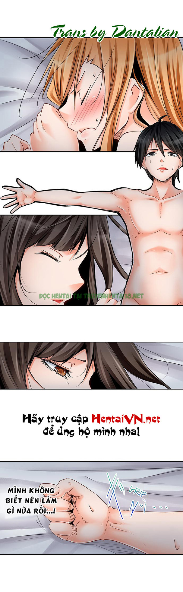 Xem ảnh 8 trong truyện hentai Yojouhan De Micchaku 3P Otomarikai - Chapter 12 - Truyenhentai18.org