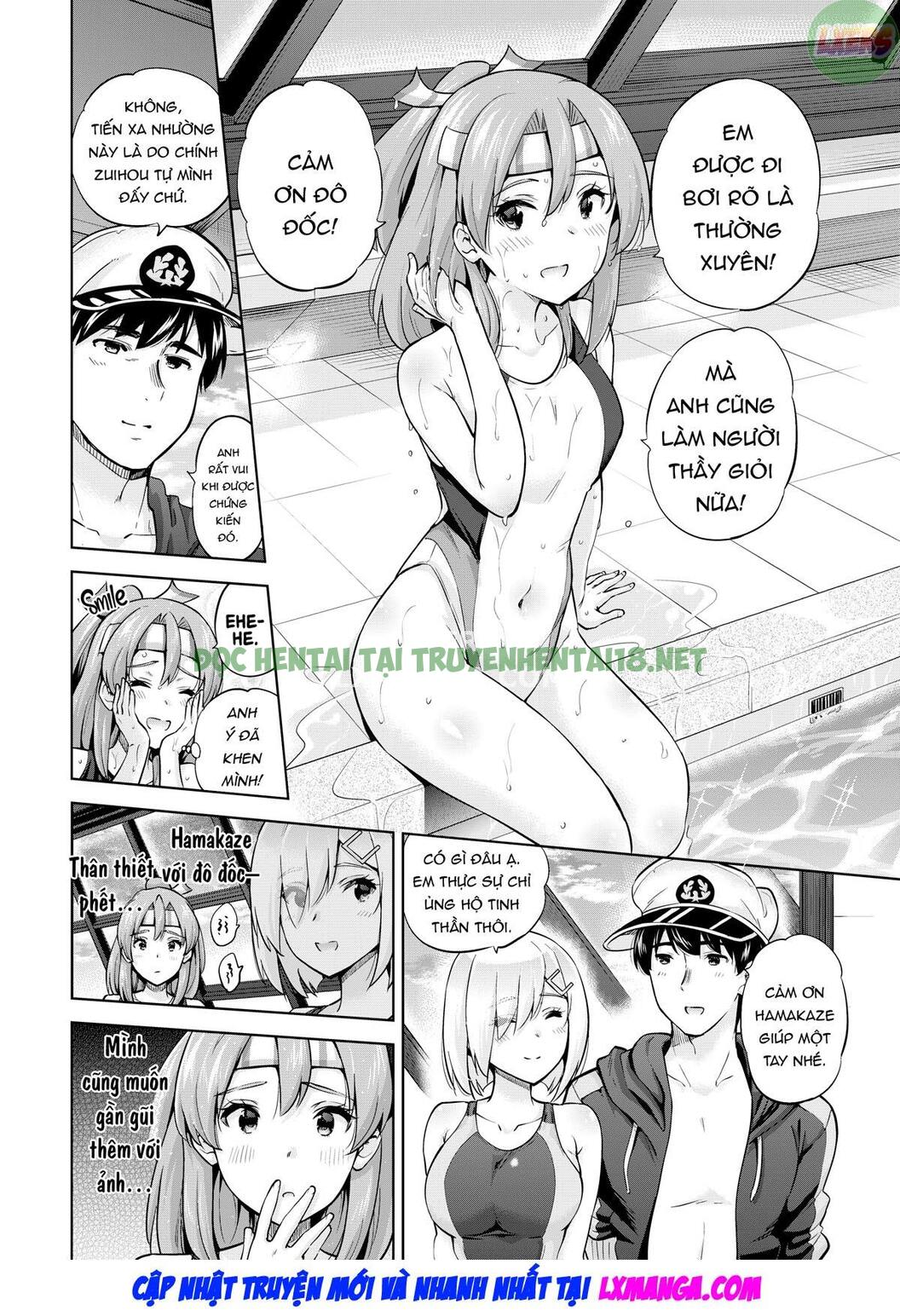 Xem ảnh 5 trong truyện hentai Zuihou Và Hamakaze Trong Đồ Bơi Đua Xe - One Shot - truyenhentai18.pro
